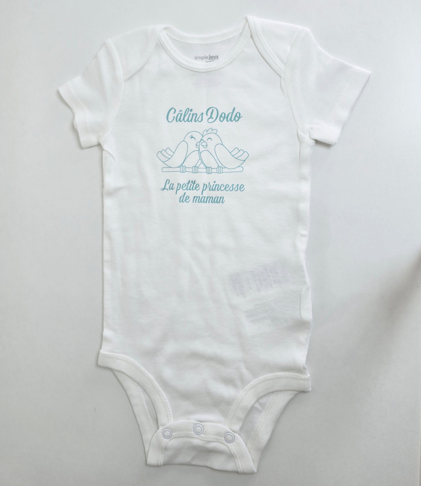 Câlins Dodo Bodysuit - La petite princesse de maman